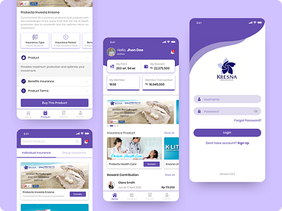 Insurance App Design