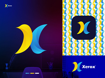 X Letter Mark Logo (Xerox) 3d animation brand identity branding design dribbble graphic design icon identity illustration logo logo art gallery logo design logo trend logo trend 2022 motion graphics ui ux vector x letter modern logo