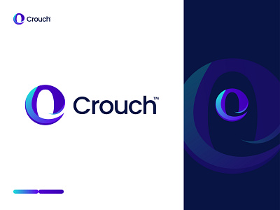 C Letter Modern Logo Mark || Crouch || 3d animation branding c letter c letter colorful logo c letter logo c letter modern logo c logo design graphic design icon identity illustration logo logo design logo folio 2022 logo trend 2022 motion graphics ui vector