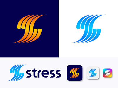 S Letter Modern Logo || Stress ||