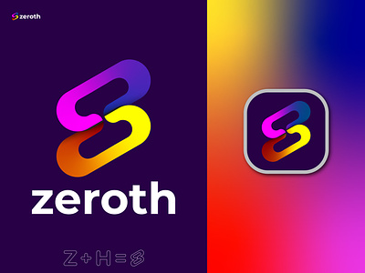 Z Letter Modern Logo Mark || zeroth ||