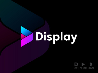 D Letter Modern Logo || Display ||