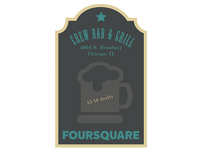 1920s Style Posters 1920s bar design foursquare illustrator posters vector