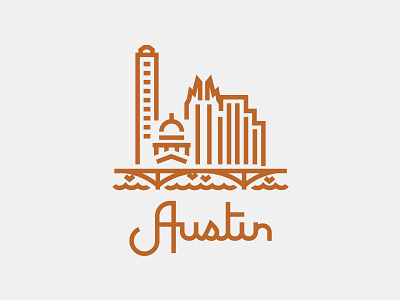 Austin austin austonian bats capitol congress avenue bridge congress one frost tower linear monoline