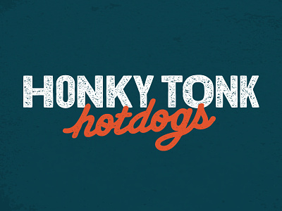 Honky Tonk Hotdogs country dog food honky hot hotdogs script tonk trailer type western wood