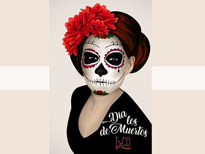 El Dia de los Muertos by IxCO dia de los muertos illustration illustration art illustration design
