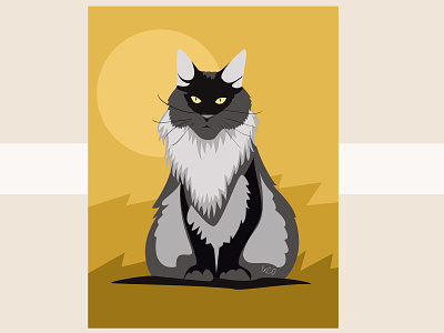 The Maine Coon by IxCO cat cats coon ixco maine