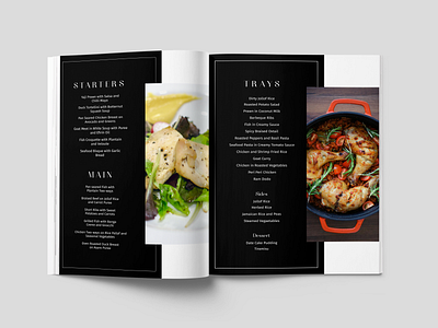 Food Menu Brochure