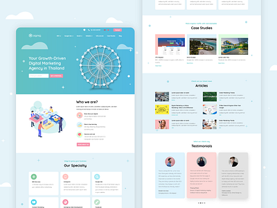 Digital Agency Landing Page