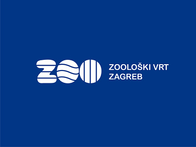 Zoološki vrt Zagreb — vizualni identitet branding design logo vector