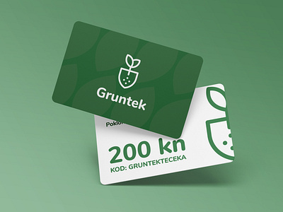 Gruntek — promo materijali branding design illustration vector