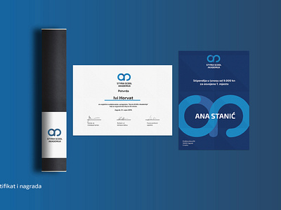 Styria Scool Akademija — vizualni identitet branding design logo vector