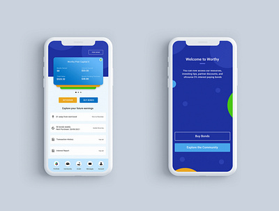 Finance App Redesign app app design application finance mobile ui ux