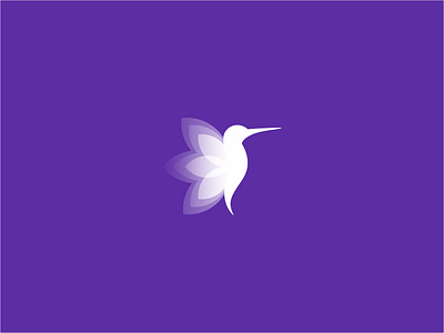 Bird + Flower bird branding flower identity leaf logo nature startup