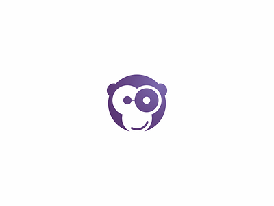 Analytic Firm Logo analytic analytics animal branding data firm jungle logo monkey