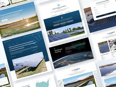 Solar energy website revamp