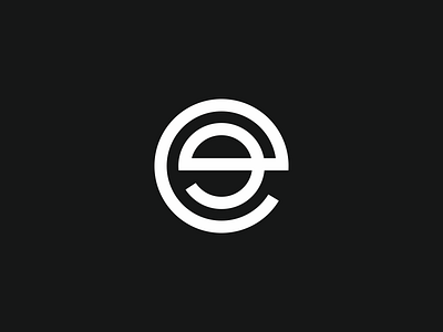 CleverElements black branding c e icon identity initial inspiration logo negative space pixtrum symbol