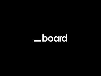 _board (Dashboard) black branding dash dashboard identity logo minimal negativespace pixtrum