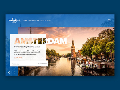 Experimenting on sliders! design experiments pixtrum psd slider travel ui ux web website