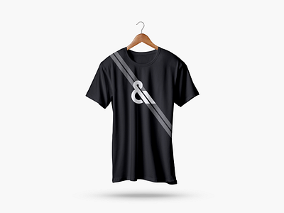 Ampersand ampersand branding design identity logo mockup print shirt test