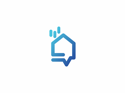 Social + House agency analytic data home icon logo negativespace social socialmedia