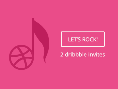 2 Dribbble Invites invite