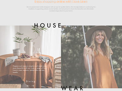 #UnsolicitedDesign #Ilovelinen adobexd clean design clean ui e comerce flat linen minimal minimalistic simple ui ux uxui web webdesign