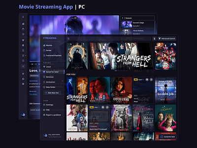 Movie Streaming App | PC