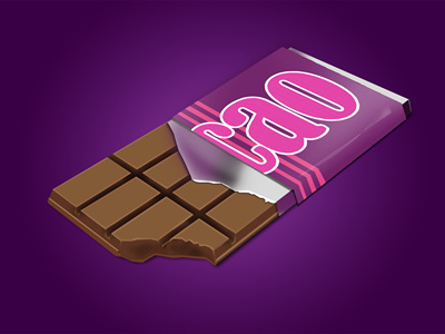 Cocao Media Bar bar candy chocolate logo photoshop willy wonka
