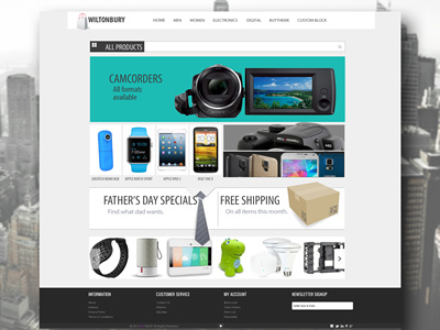 Wiltonbury Magento Theme