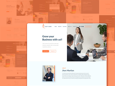 Business Training Institute Web site design