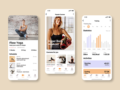 Sport and Yoga App