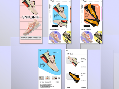 SNIKSNIK (A Fashion app store for sneaker lovers)