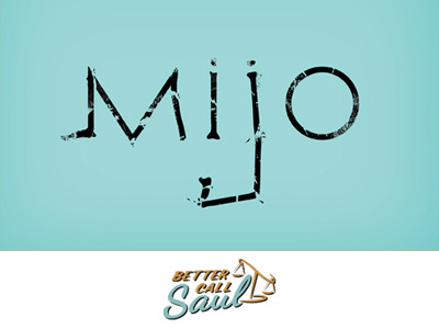 Better Call Saul S01xE02 illustration lettering logo spoiler