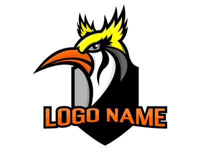 Penguin - Logo Design branding corel draw design esports logo mascot penguin vector