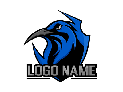 Bird - Logo Design bird branding corel draw design esports logo mascot vector