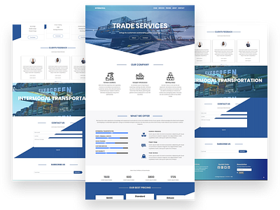 Global Transportation Landing Page