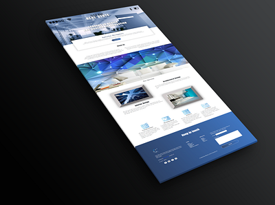 Real State design landing page ux web