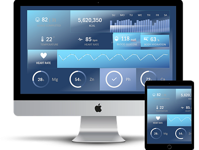 Control Panel design ui web