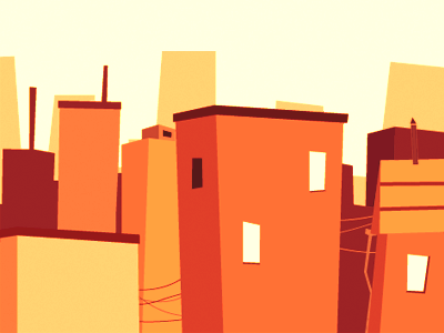 Rooftops by Philipp Chekunov on Dribbble