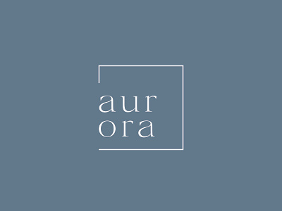 Aurora Logo Concept brand brand identity branding design illustrator logo vector