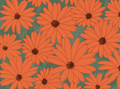 Pattern illustrations floral floral design floral pattern flower flower illustration flowers illustraion illustration illustration art illustrations oranges pattern pattern a day pattern art pattern design patterns