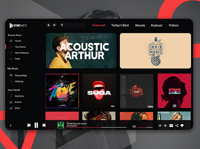 Music Player/App UI Design - #DailyUI @daily ui @design adobe branding daily ui dailyui design designs music music app music art music player photoshop saavn spotify ui design ui designer uidesign uiux userinterface