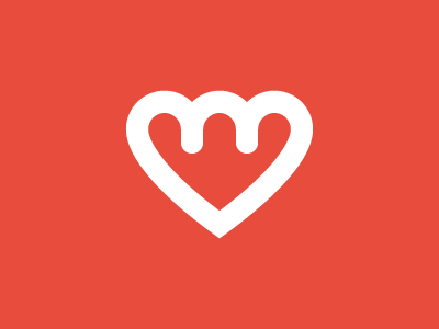Threesome heart logo