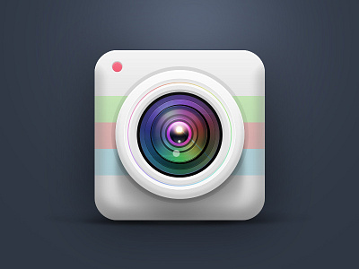 Camera icon、ui、colorful、iphone