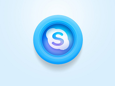 Skype design icon skype