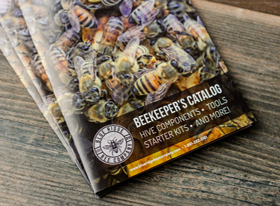 Blue Ridge Bee Company Catalog Photos beekeeping brand design branding catalog design graphicdesign photography print print design product smallbusiness