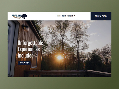 Black Oak Atv Resort Website brand design design web development webdesign website