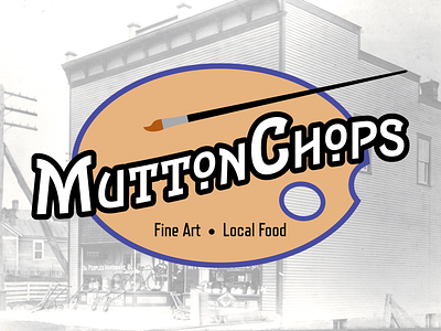 MuttonChops Branding brand design branding design graphicdesign logo social media design