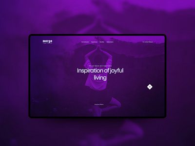 Landing Page Design | Top 2020 Yoga Class branding design designer illustration logo panditinc typography ui ux